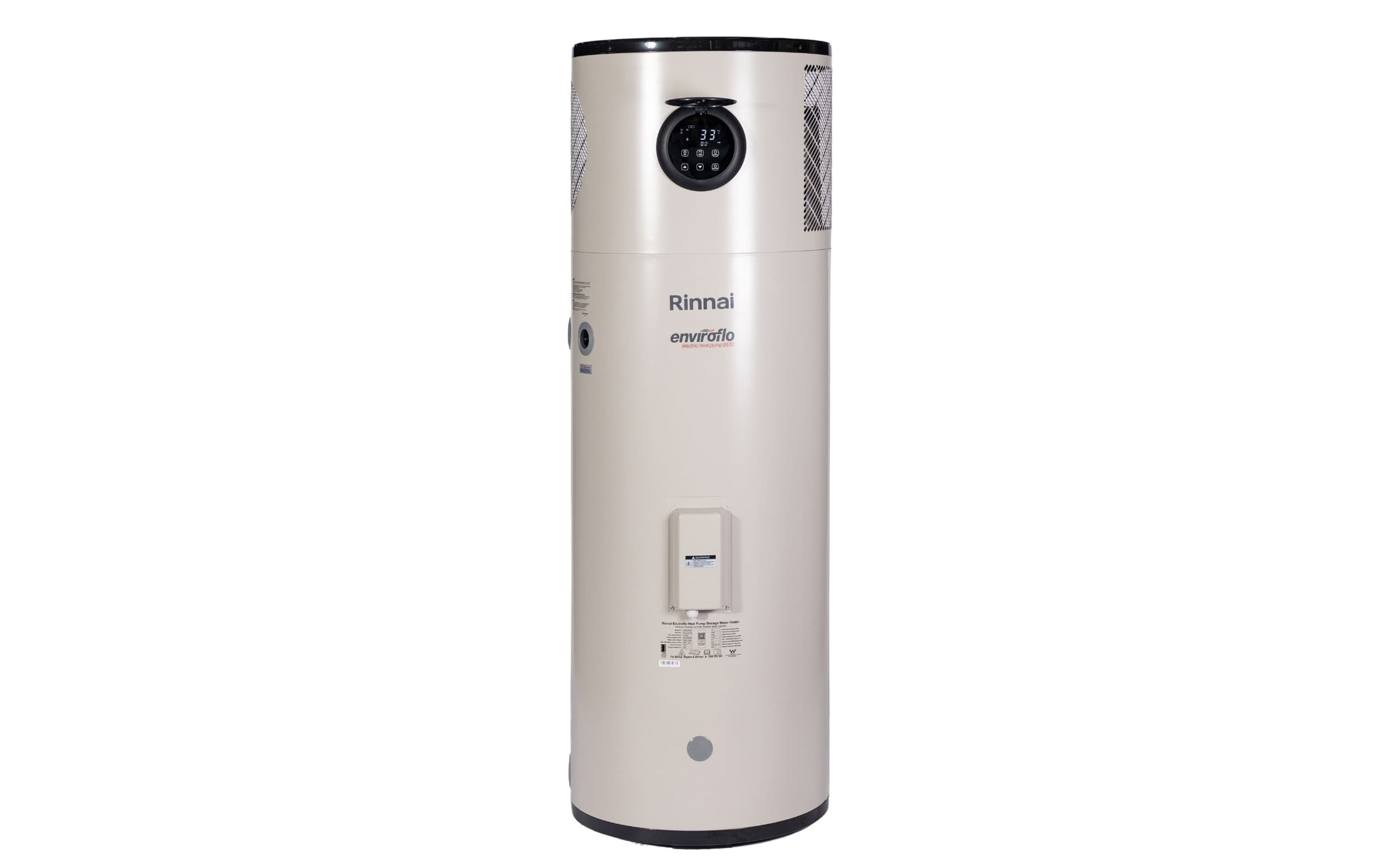 Rinnai Enviroflo 265L Heat Pump